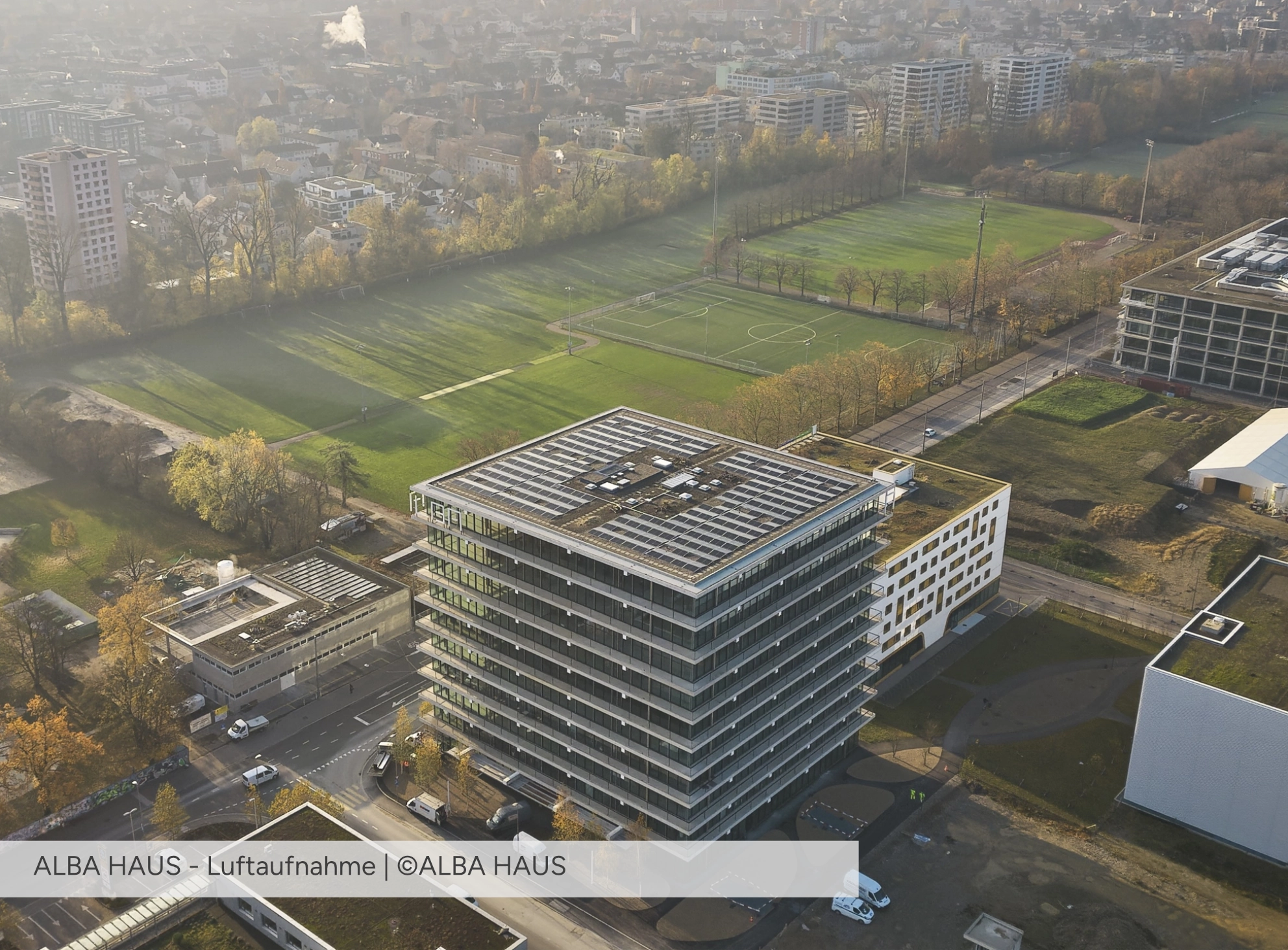 ALBA HAUS - Luftaufnahme