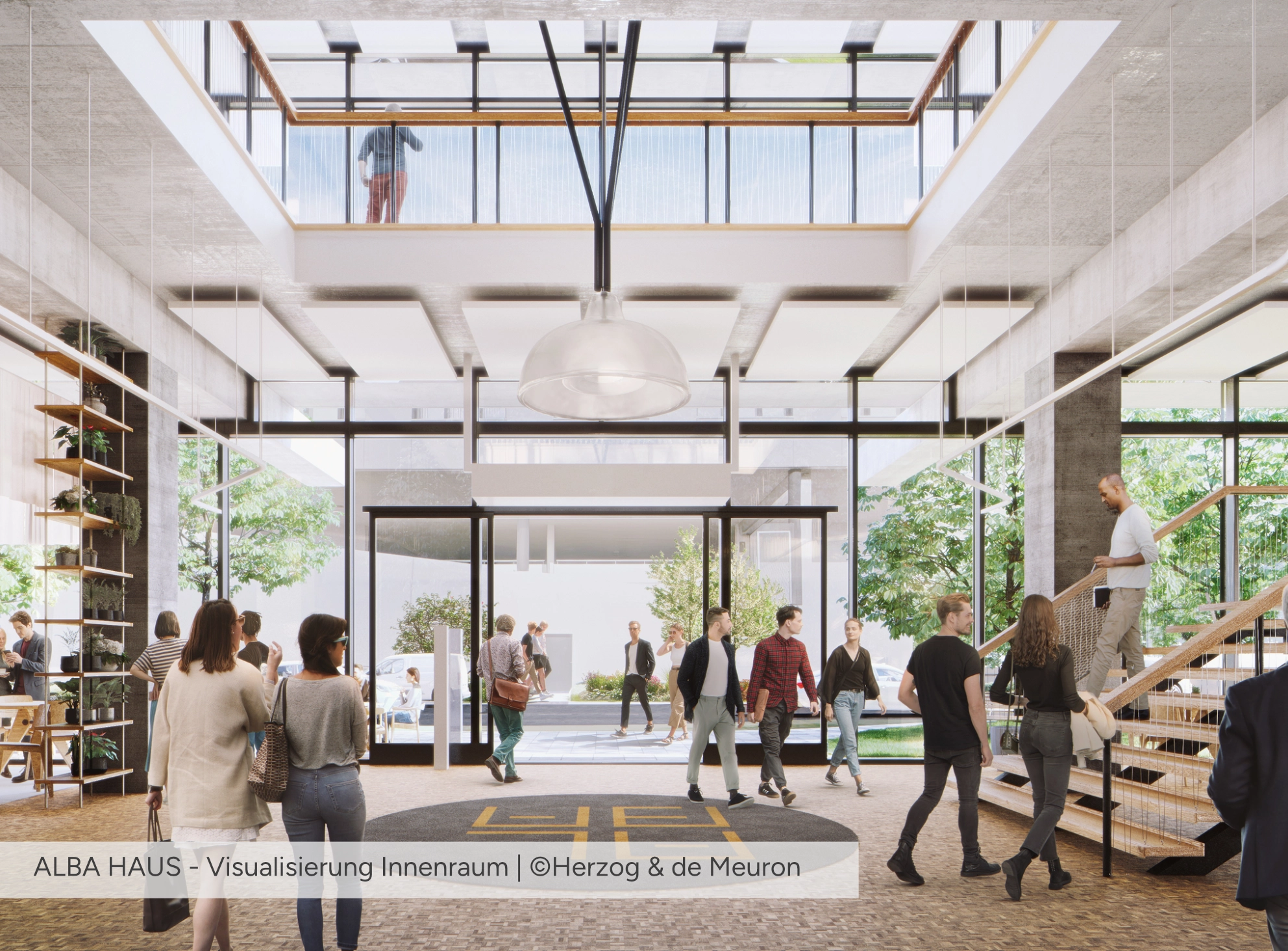 ALBA HAUS - Visualisierung Innenraum